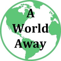 A World Away logo, A World Away contact details