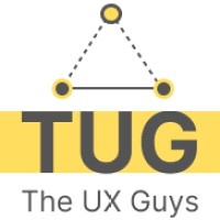 The UX Guys logo, The UX Guys contact details