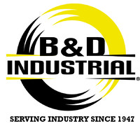 B & D Industrial logo, B & D Industrial contact details