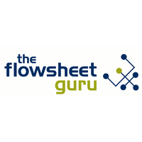 The Flowsheet Guru logo, The Flowsheet Guru contact details