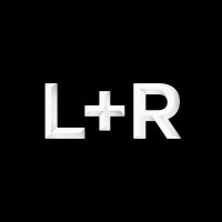 L+R logo, L+R contact details