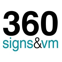 360 Signs & VM logo, 360 Signs & VM contact details