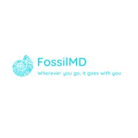 FossilMD logo, FossilMD contact details