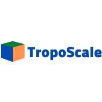 TropoScale logo, TropoScale contact details