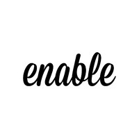 enable | recruitment logo, enable | recruitment contact details