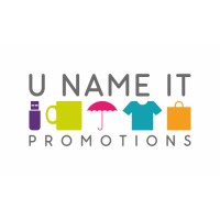 U Name It Promotions logo, U Name It Promotions contact details