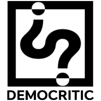 Democritic logo, Democritic contact details