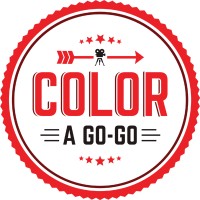 COLOR A GO-GO logo, COLOR A GO-GO contact details