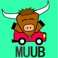 MUUB Rideshare logo, MUUB Rideshare contact details