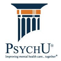 PsychU logo, PsychU contact details