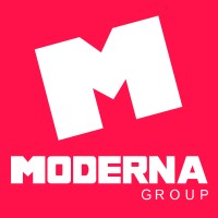 Moderna Group Oficial logo, Moderna Group Oficial contact details