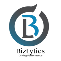 BizLytics logo, BizLytics contact details