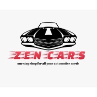 ZenCars logo, ZenCars contact details