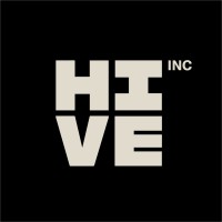 The Hive logo, The Hive contact details