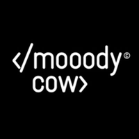 MooodyCow logo, MooodyCow contact details