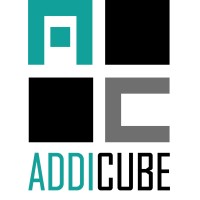 ADDICUBE logo, ADDICUBE contact details