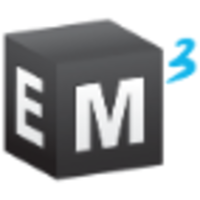 E-M-3 logo, E-M-3 contact details