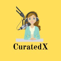 CuratedX logo, CuratedX contact details