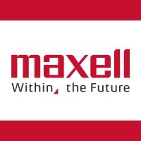 Maxell logo, Maxell contact details