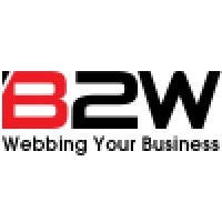 B2W logo, B2W contact details