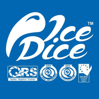 IceDice logo, IceDice contact details