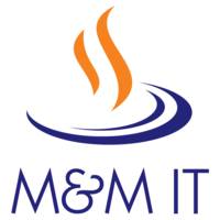 M&M IT logo, M&M IT contact details