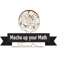 MachoMath logo, MachoMath contact details