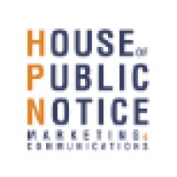 House of Public Notice Marketing & Communications logo, House of Public Notice Marketing & Communications contact details