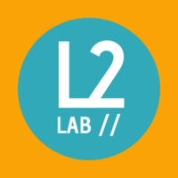 L2 Lab logo, L2 Lab contact details