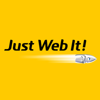 JustWebIt! logo, JustWebIt! contact details