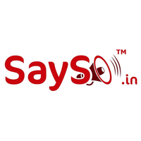 SaySO.in logo, SaySO.in contact details