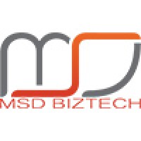 MSD Biztech logo, MSD Biztech contact details