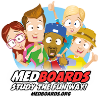 MedBoards logo, MedBoards contact details