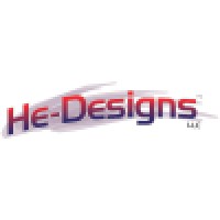 He-Designs logo, He-Designs contact details