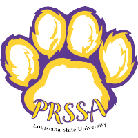 PRSSA at LSU logo, PRSSA at LSU contact details