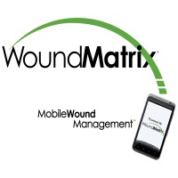 WoundMatrix logo, WoundMatrix contact details