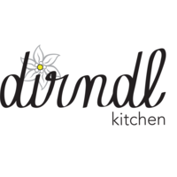 dirndl kitchen German food and recipe blog logo, dirndl kitchen German food and recipe blog contact details