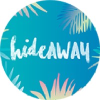 hideAWAY logo, hideAWAY contact details