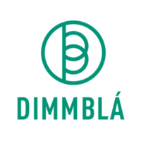 Dimmblá logo, Dimmblá contact details