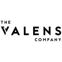 The Valens Company logo, The Valens Company contact details