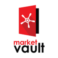 MarketVault logo, MarketVault contact details