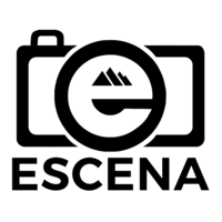 Escena logo, Escena contact details