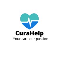 CuraHelp logo, CuraHelp contact details