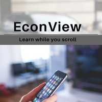 EconView logo, EconView contact details