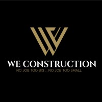 WE CONSTRUCTION logo, WE CONSTRUCTION contact details