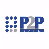 P2P Bank logo, P2P Bank contact details