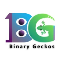 Binary Geckos logo, Binary Geckos contact details