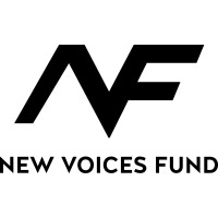 New Voices logo, New Voices contact details