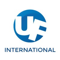 UF International logo, UF International contact details