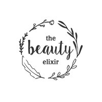 The Beauty Elixir logo, The Beauty Elixir contact details